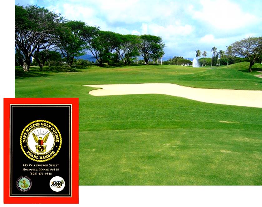 US Navy Marine Corps Golf Course Pearl Harbor